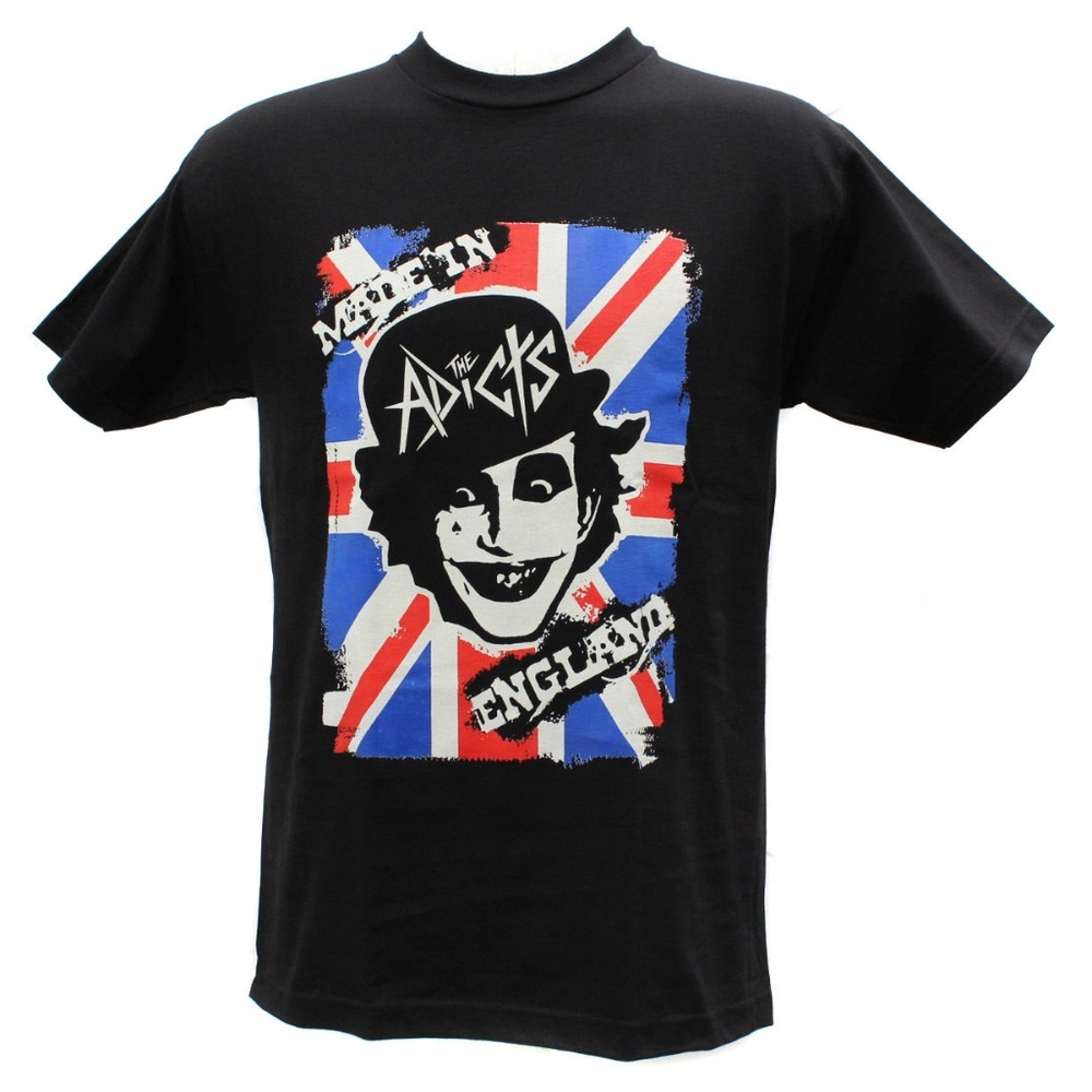 The Adicts punk graphic tee shirt NWOT size S